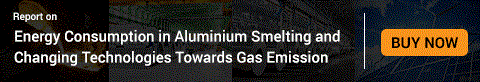 Report on Energy Consumption in Aluminium Smelting and Changing towards gas Emission