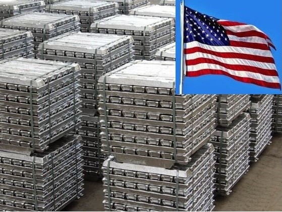 Negative price of Aluminium in the US