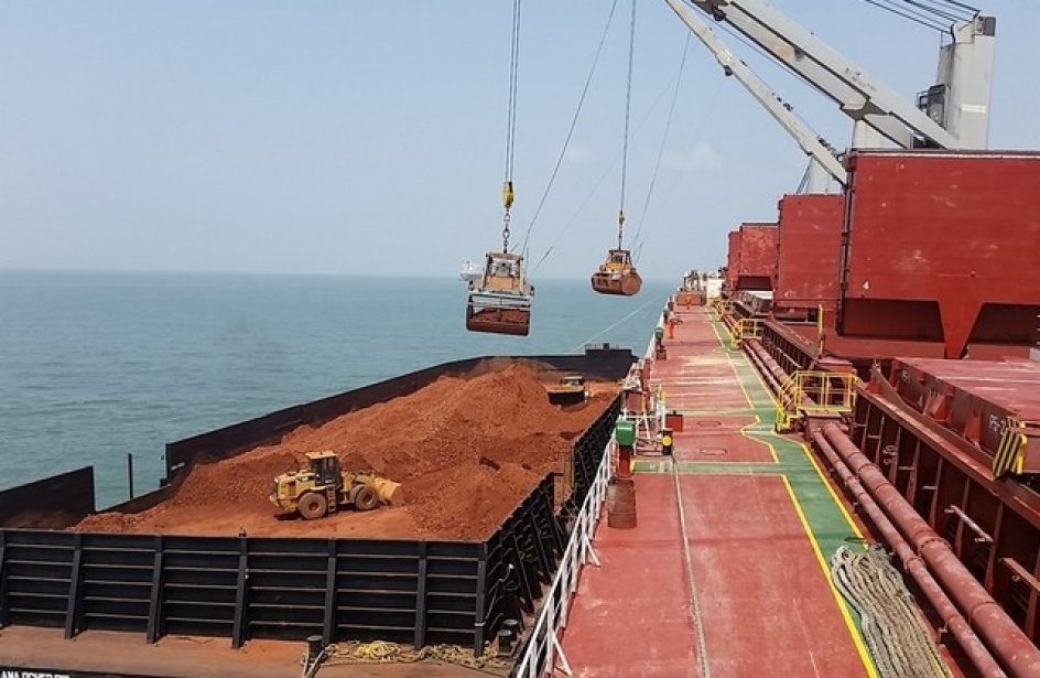 Ireland's bauxite import