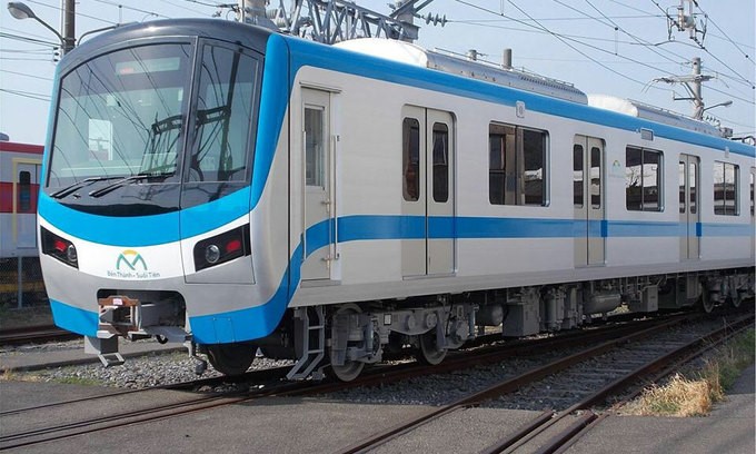 Hitachi delivers aluminium bodied metro trains for Ho Chi Minh City
