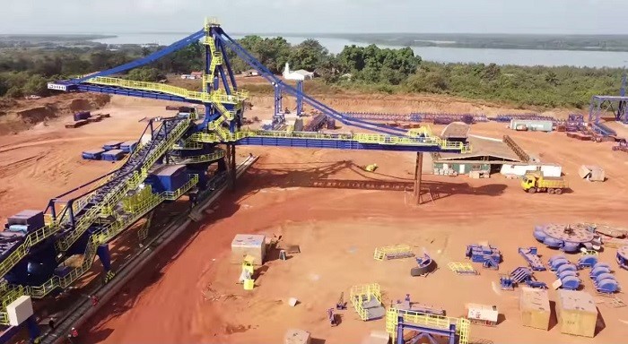 WCRG conclude the assembly of two large stacker-reclaimer