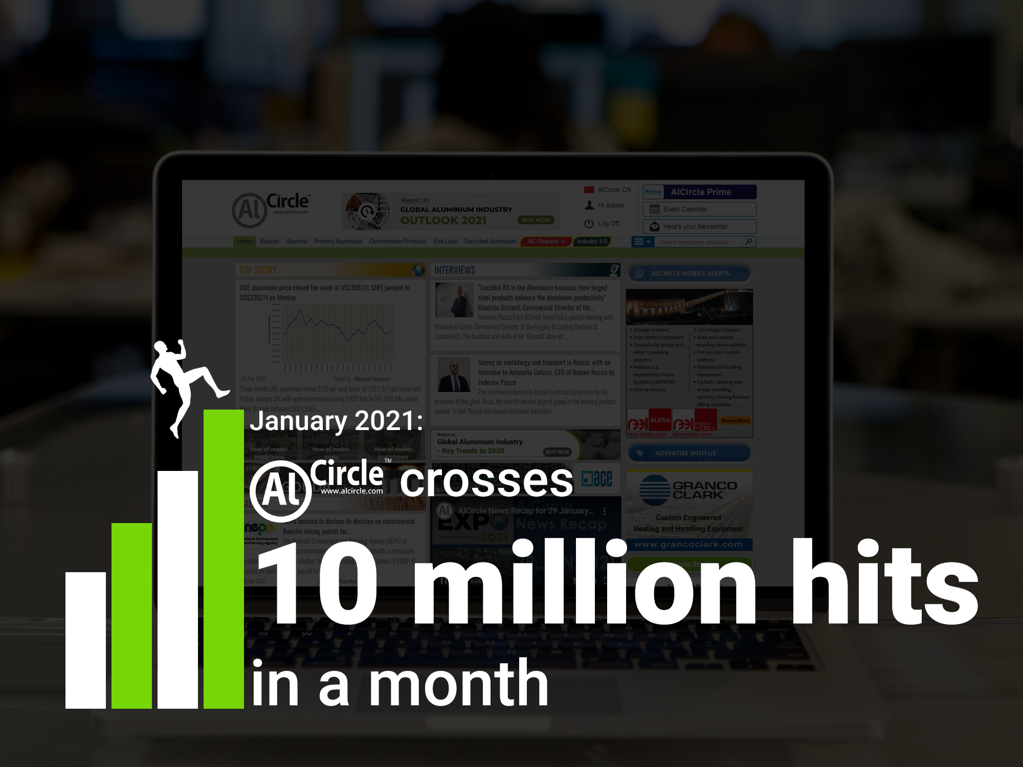 AlCircle crosses 10 million hits in a month