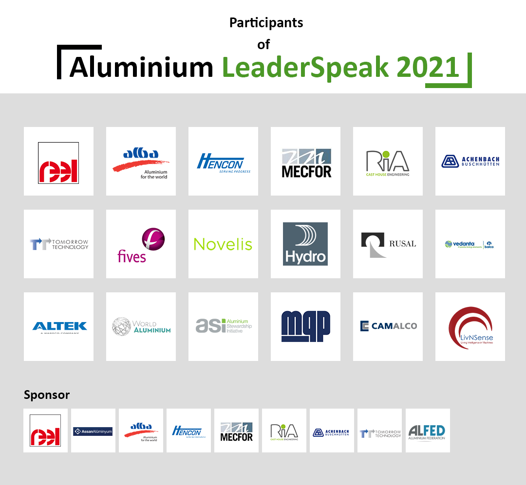 Participants of Aluminium Leaderspeak 2021