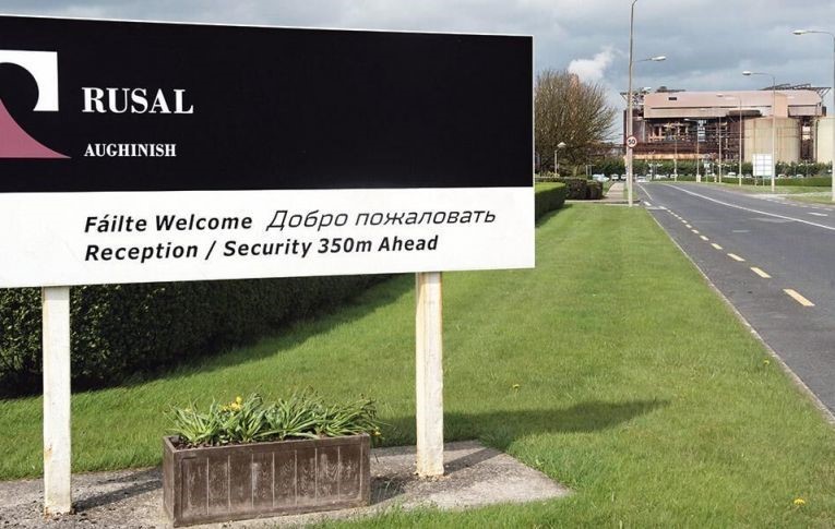 US sanction threat on Russia puts Aughinish alumina refinery’s jobs at risk