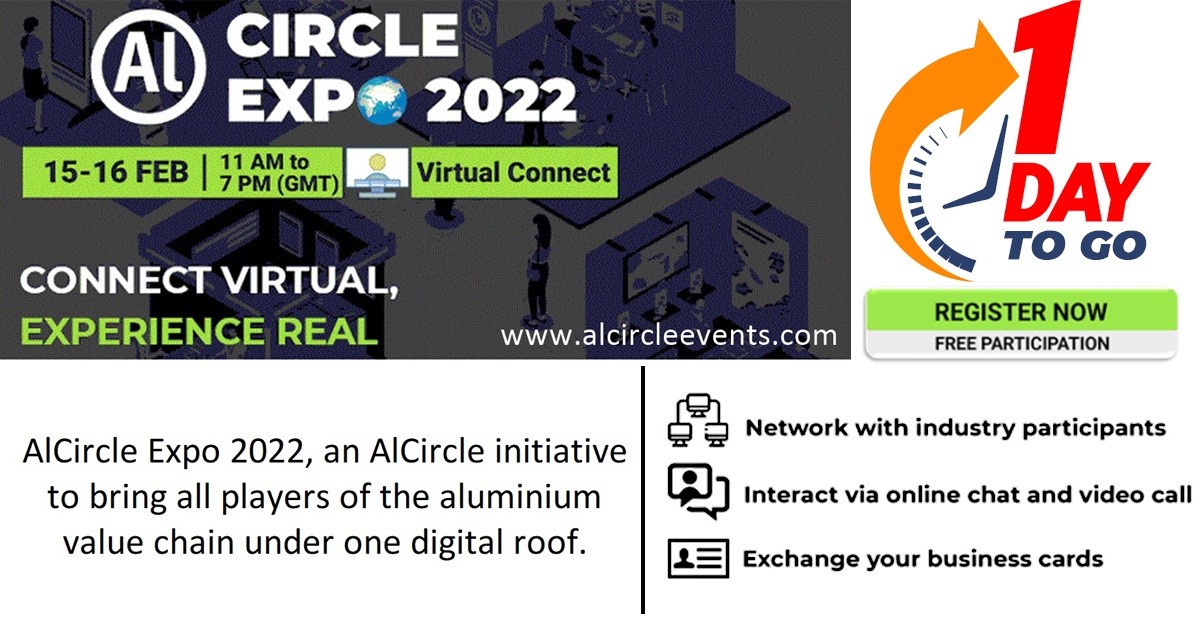 One day to go to AlCircle Expo 2022! Gear up for participation