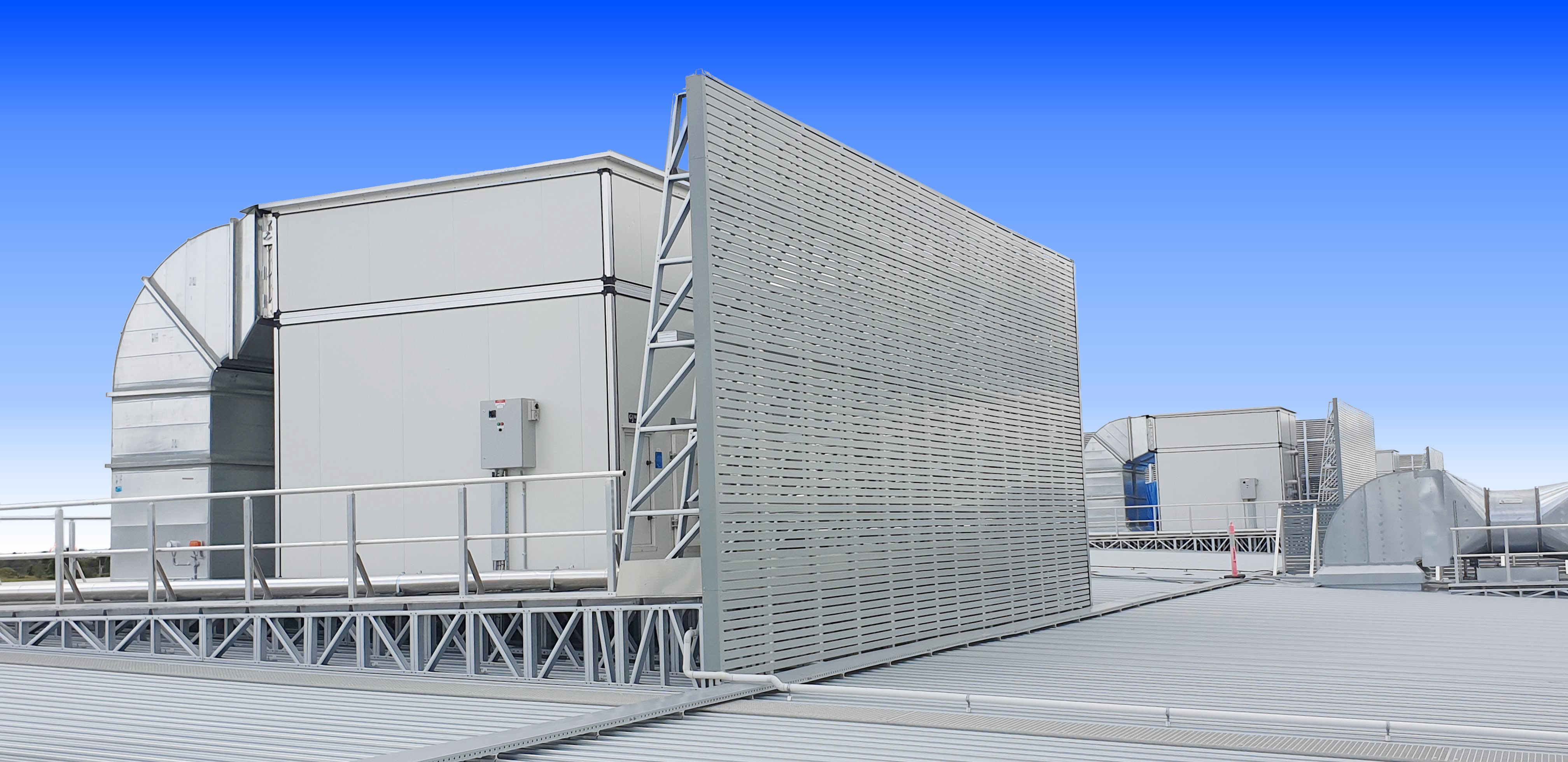 Con-form breaks traditional mould for roof-mounting mechanical equipment 