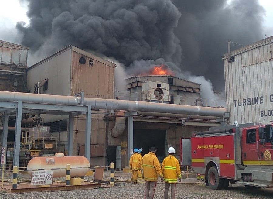 Jamalco commemorates the first anniversary of the alumina refinery fire incident