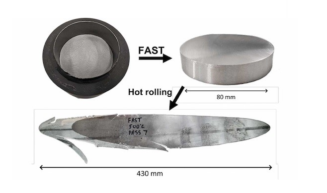 Sheffield University researchers convert surplus aluminium powders from atomisation to sheet material 