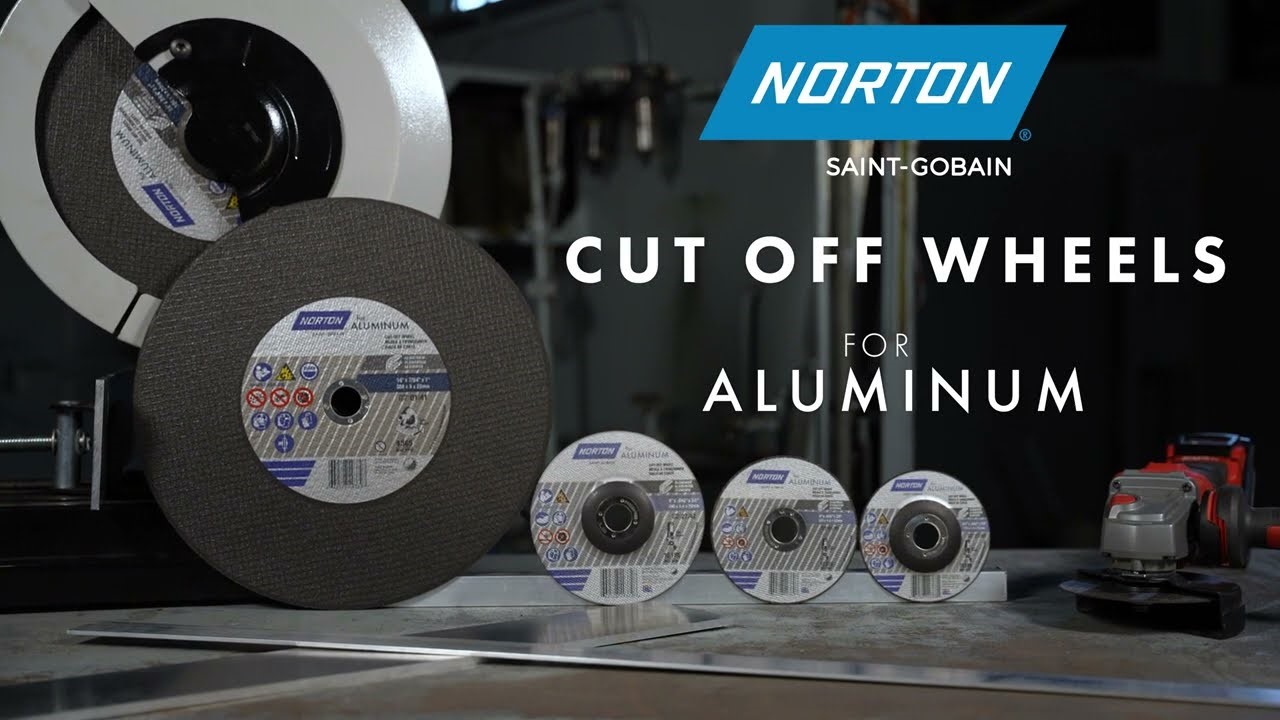 Norton for Aluminum wheels from Saint-Gobain Abrasives ensures smooth cutting and grinding of non-ferrous metals