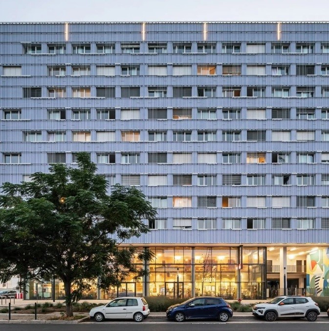Anémone Project uses aluminium cladding from Kriskadecor