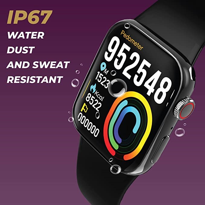 Hammer Pulse Ace Pro smartwatch boasts aluminium alloy body along with 1.81" HD display