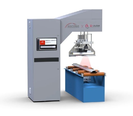 Promex CYRUS uses AI to carry out inline surface inspection of aluminium profiles