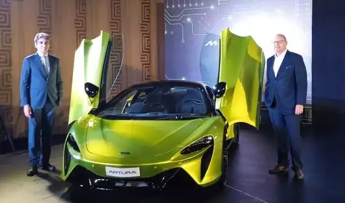 McLaren Artura marks its debut in India, featuring aluminium crash beams and MCLA