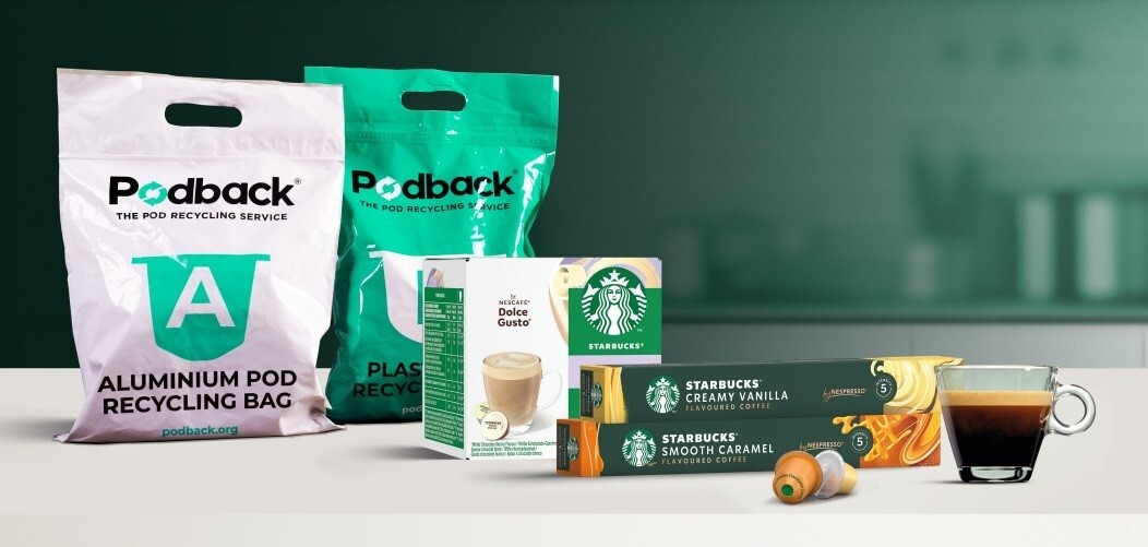 Starbucks in unison with Podback is poised to redesign UK’s coffee pod recycling sector