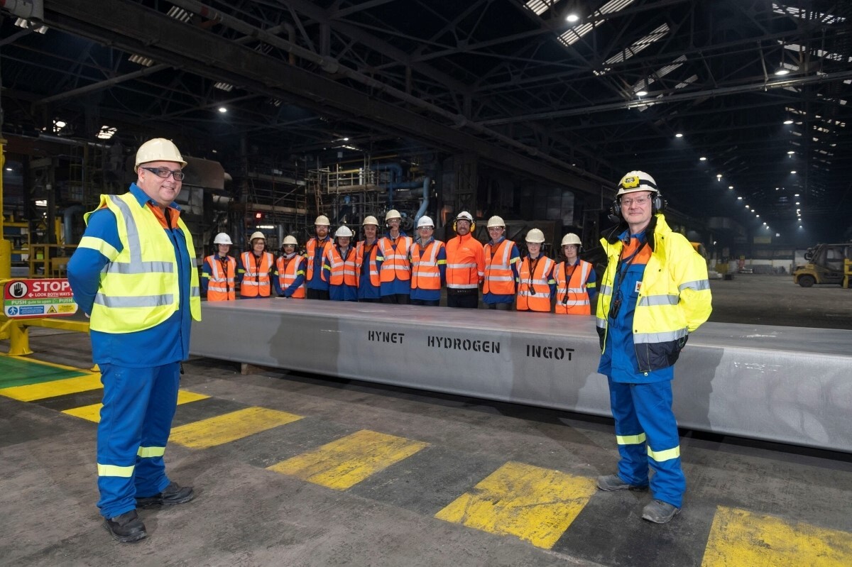 Novelis a step closer to its 3x30 vision with the industrial scale use of hydrogen fuel at its Latchford facility