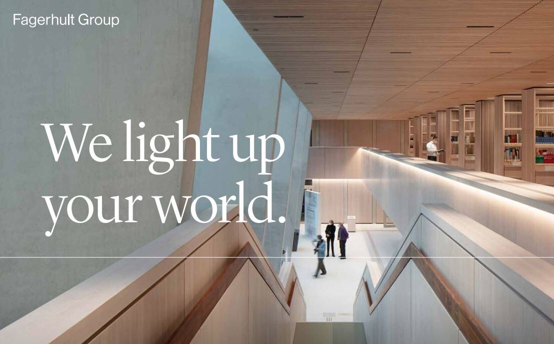 Fagerhult aims to lower its carbon footprint by 225 tonnes with recycled aluminium usage