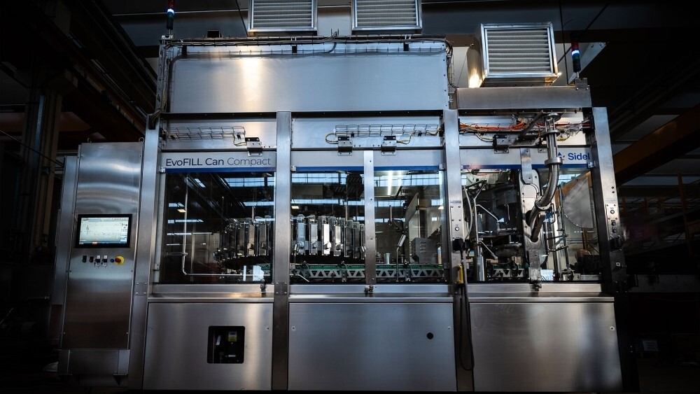 Maximising efficiency with Sidel’s EvoFILL Can Compact, capable of filling 40,000 cans per hour