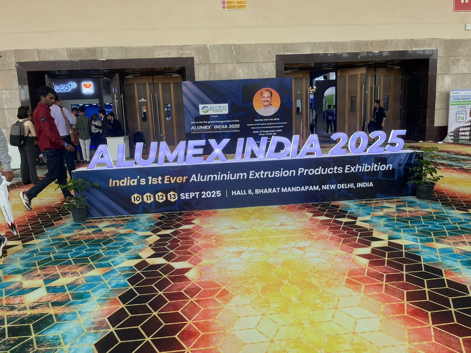 This is an imager of ALUMEX India 2025