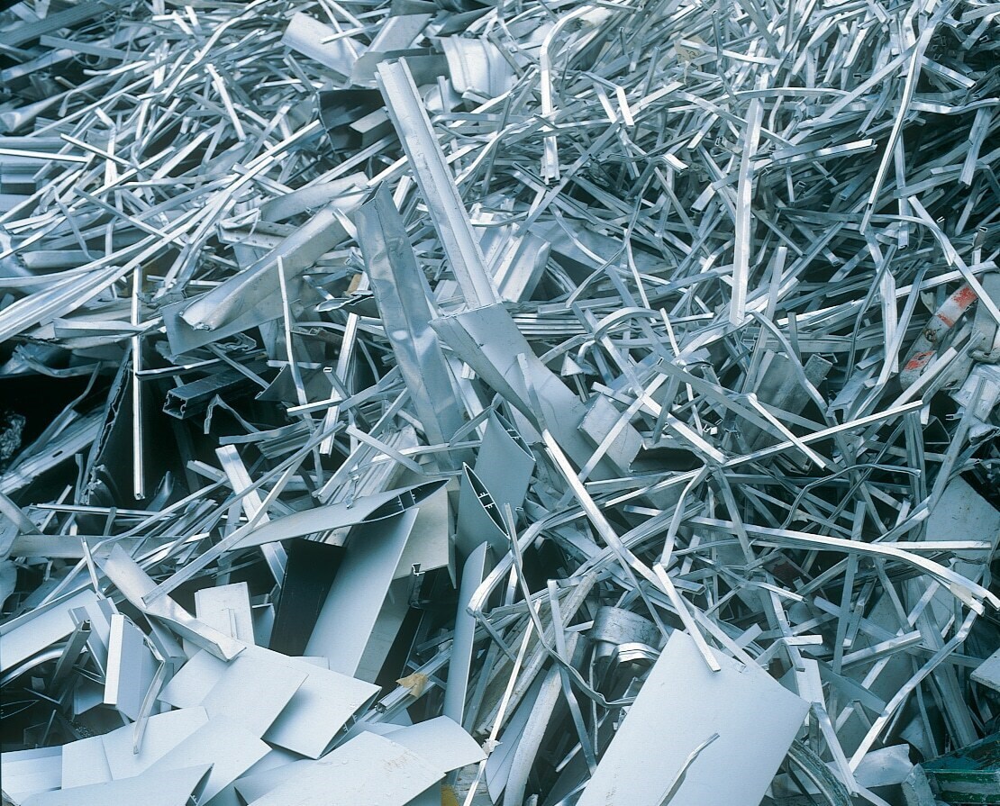 This is a picture of aluminium scrap