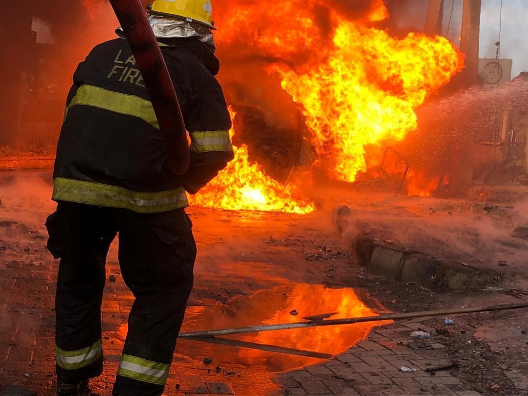 Fire at Novelis Oswego