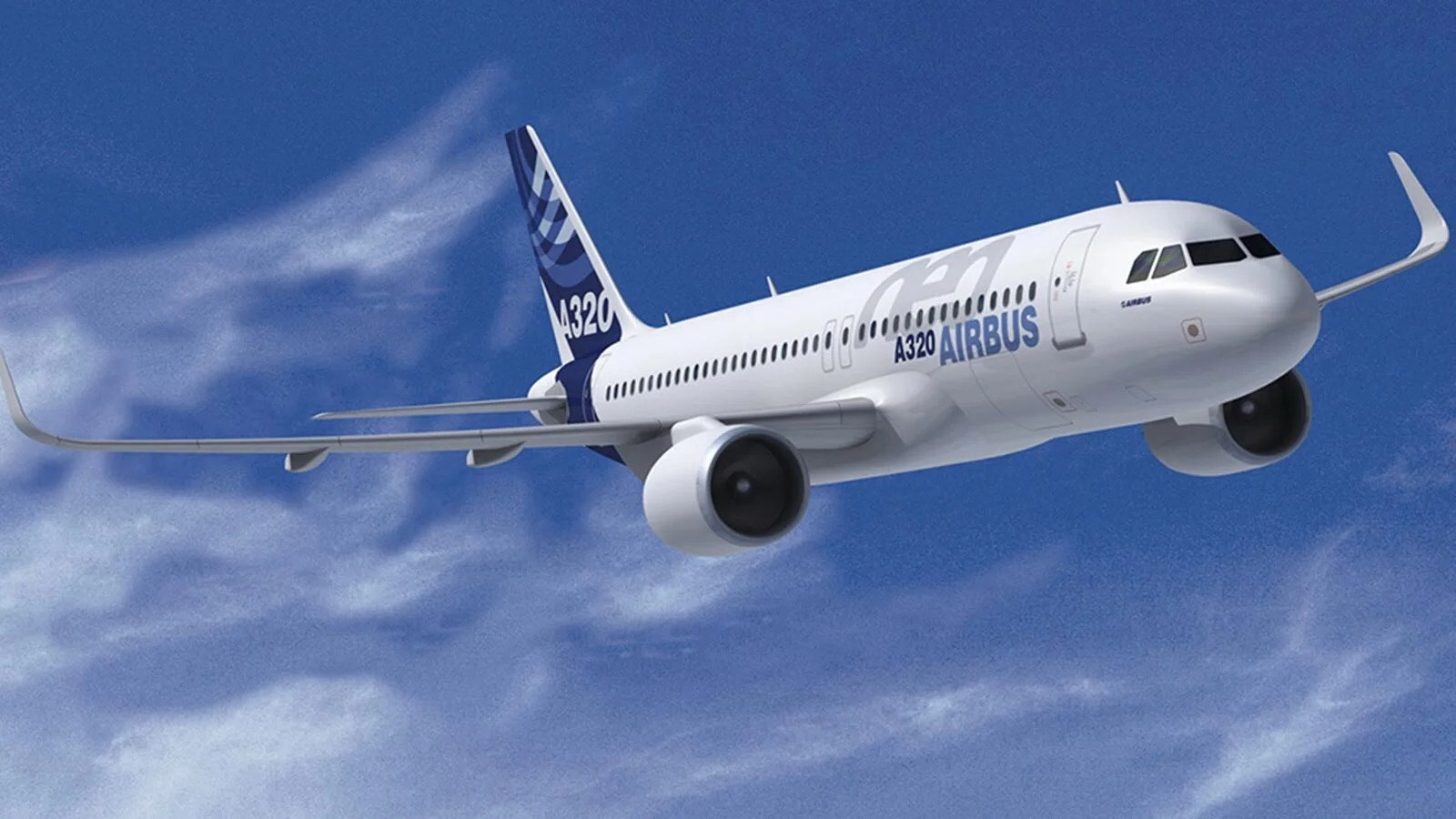 Airbus A320 jet