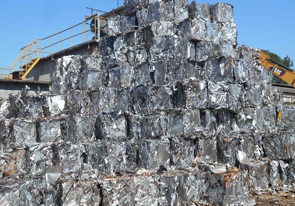 Image of recycled aluminium