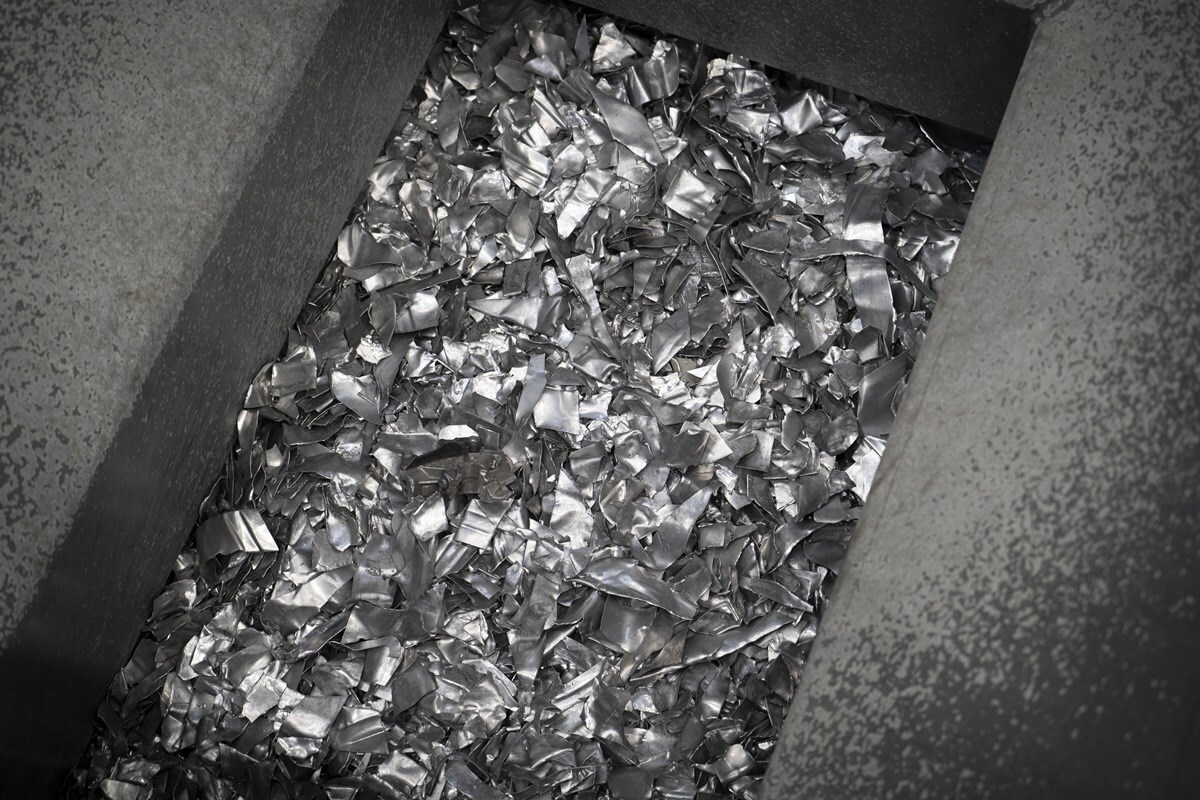 Image of recycling aluminium