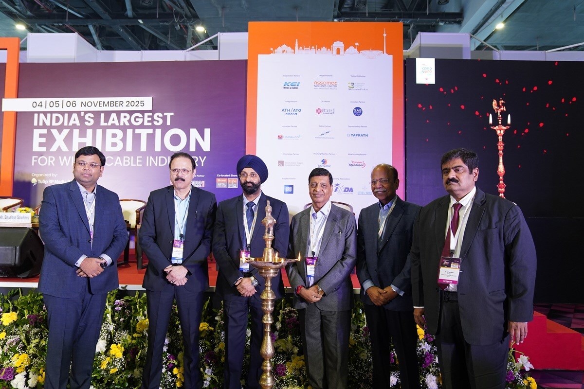 image of inauguration of cable and wires