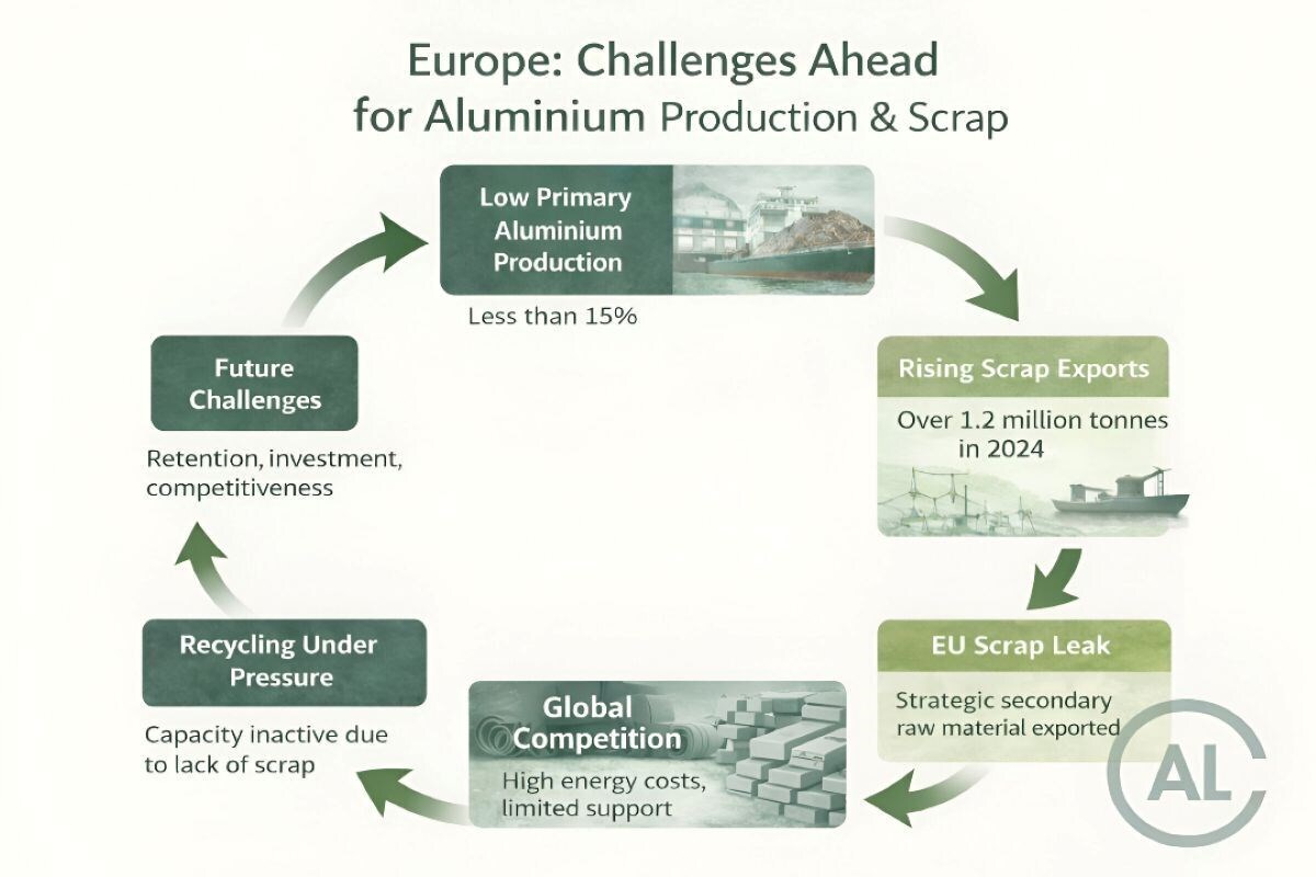 Mario Conserva backs Braghi, warns EU to save aluminium scrap