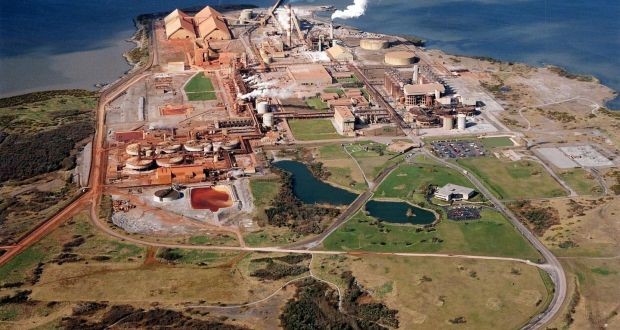 Aughinish Alumina's revenues up by 15%