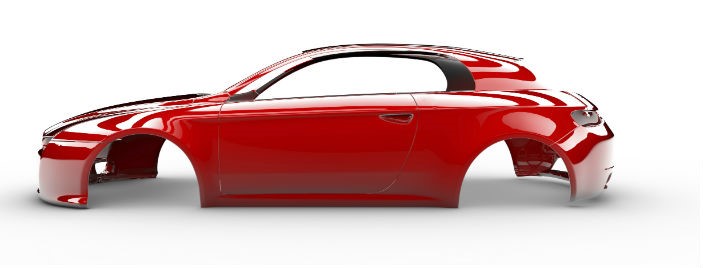 Aluminium car body panels