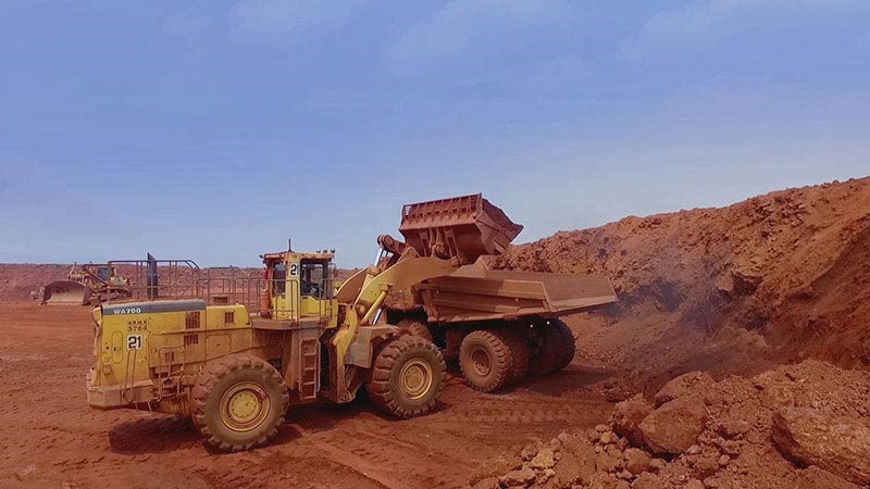 bauxite mine