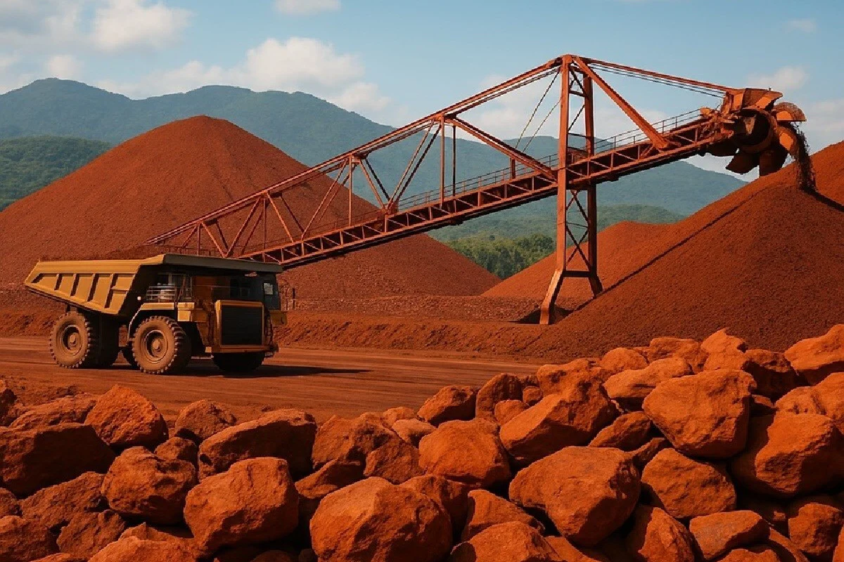 Global bauxite flows climb 3% in July as Guinea shipments surge ahead of potential export curbs