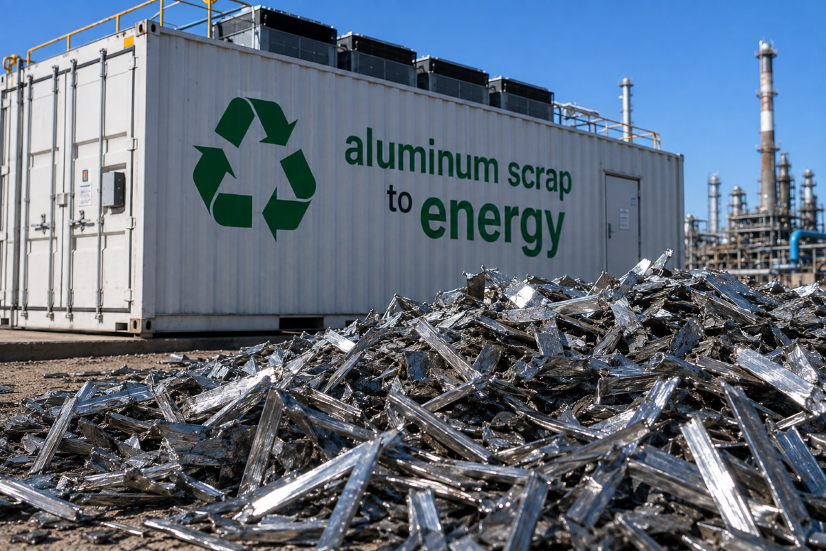 Aluminium scrap gets a new life as Voya Energy unveils 2 MW power system