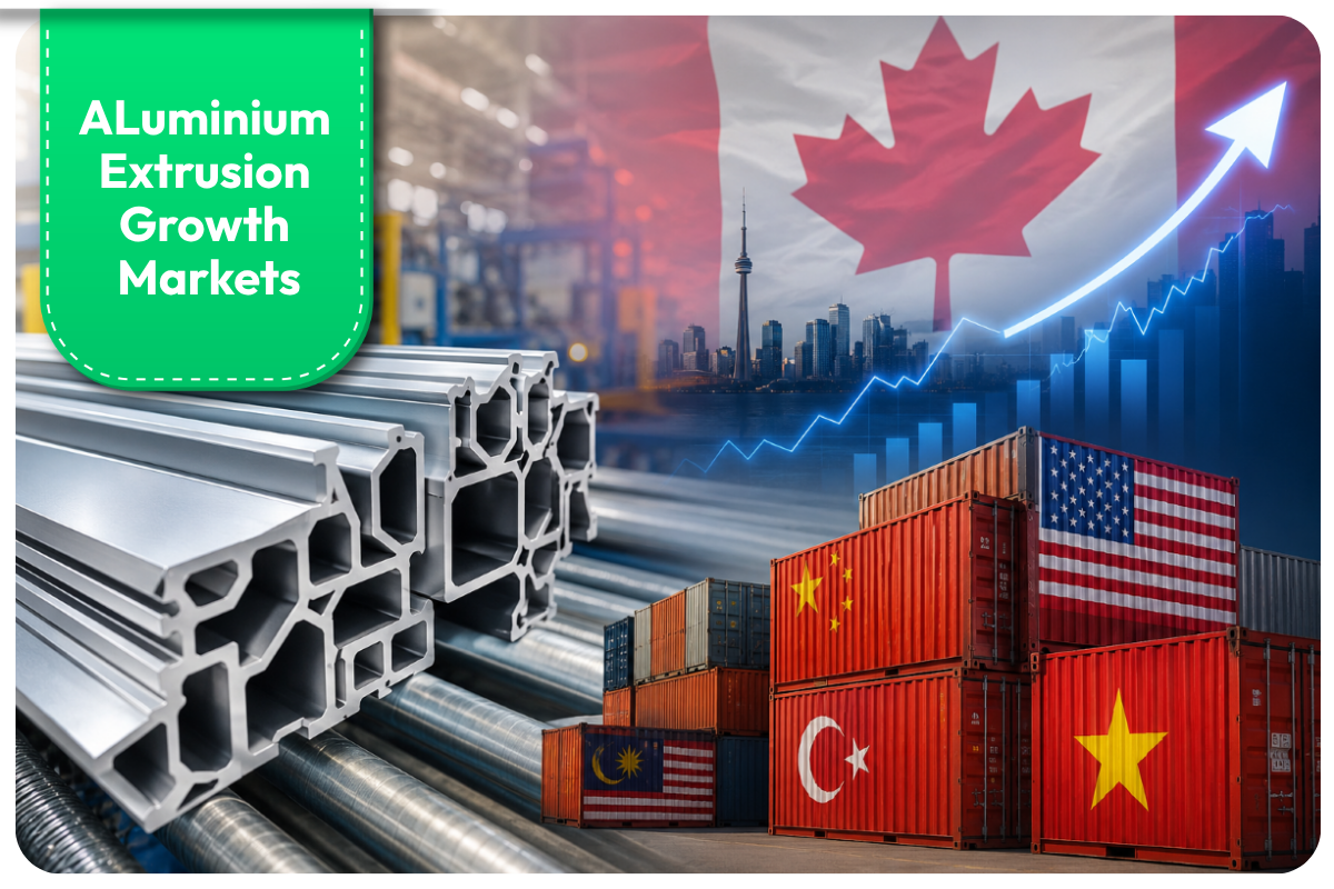 Canada’s aluminium extrusion imports rise 20% over five years, strengthening the case for protection measures