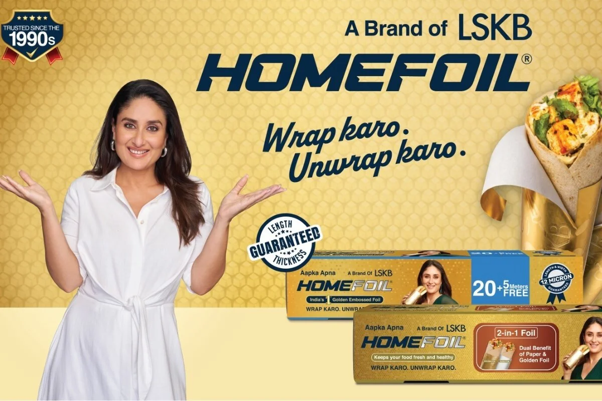 HOMEFOIL launches multi-platform campaign featuring Kareena Kapoor Khan highlighting premium food wrapping solutions