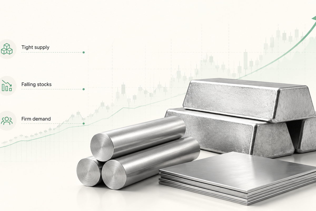SHFE aluminium outpaces LME as China runs at 45.31 million tonnes, off-season stocks draw 54800 tonne/week