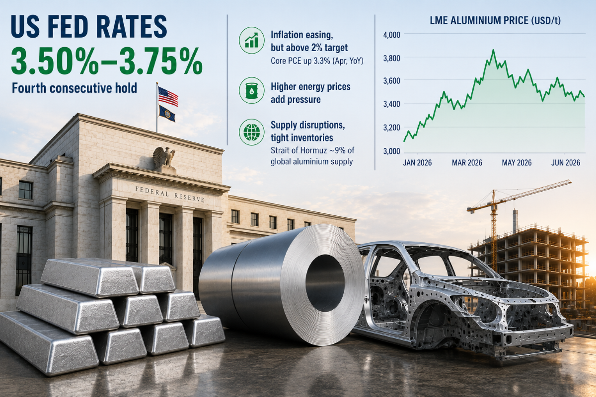 US Fed keeps interest rates 1.75% higher than its target: What it means for the aluminium industry
