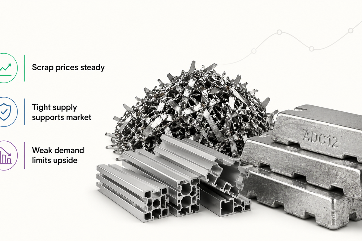 Cost support battles weak demand; short-term ADC12 prices move sideways