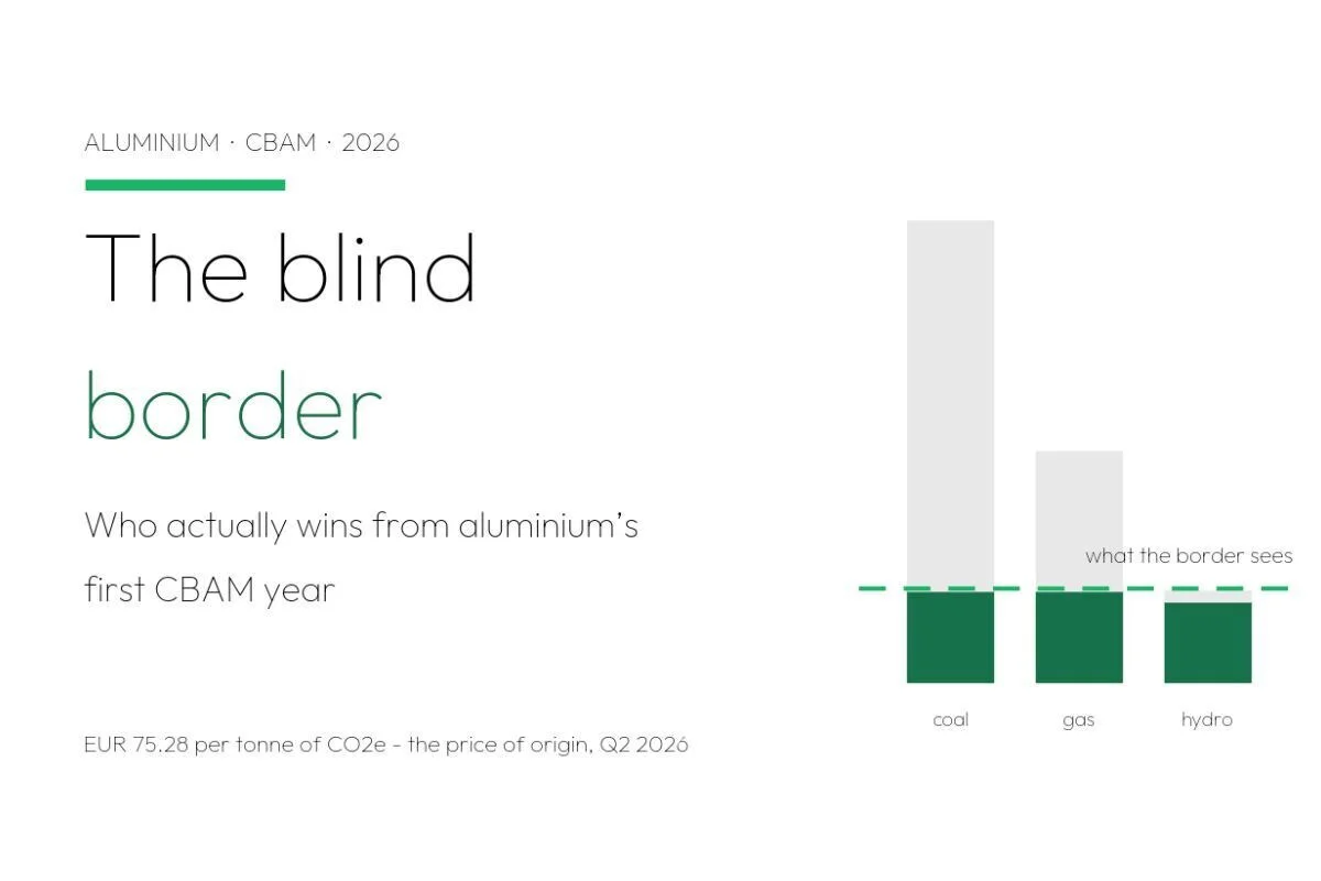 The blind border: Who actually wins from aluminum’s first CBAM year