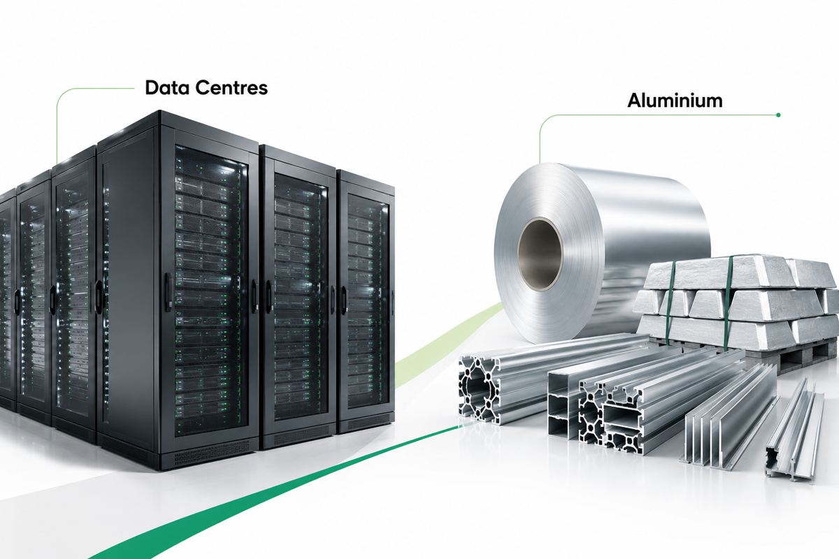 The story beyond energy race: Data centres as a new-age demand driver of aluminium to over 1Mt by 2030
