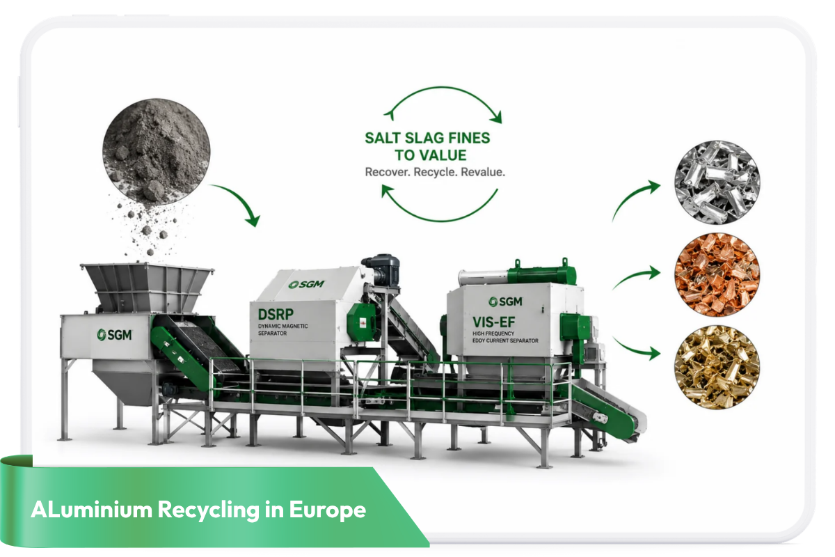 Can aluminium salt slag become a resource? SGM's new sorting line says yes