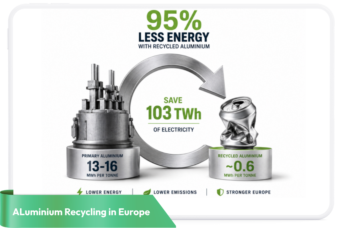 Europe's aluminium future: Novelis backs “policy framework” to boost recycling, meet the 52Mt demand