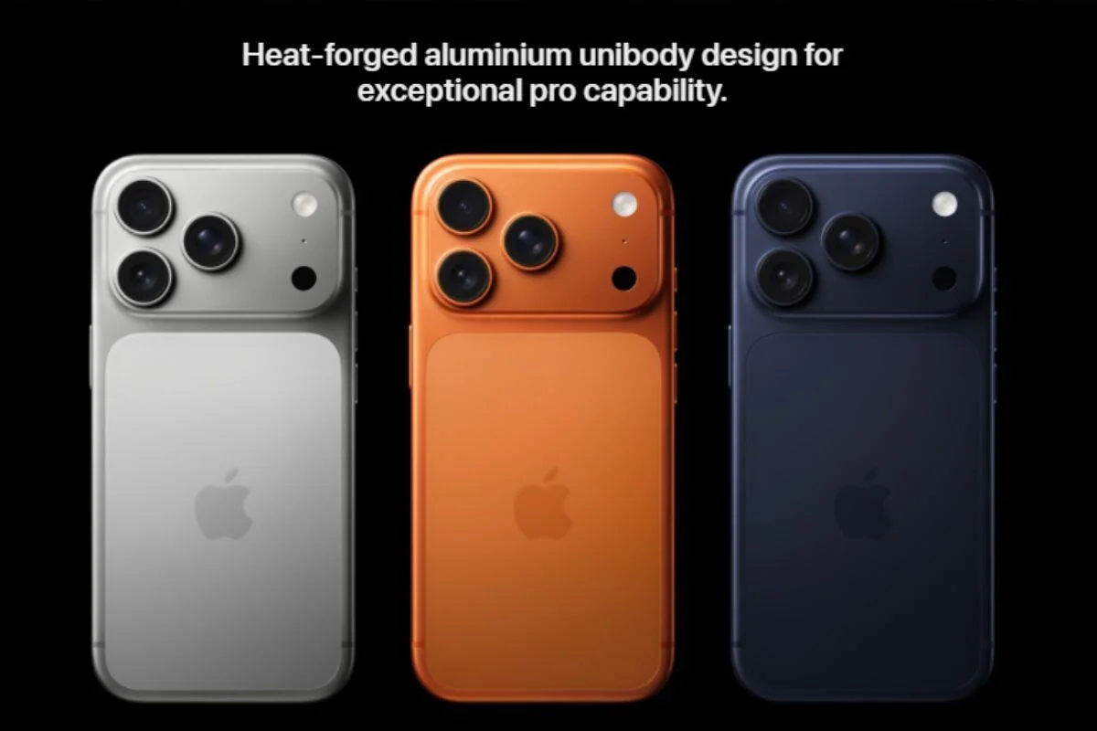 Aluminium restoration of iPhone 17 Pro Max chassis showcased in a Chinese video leak