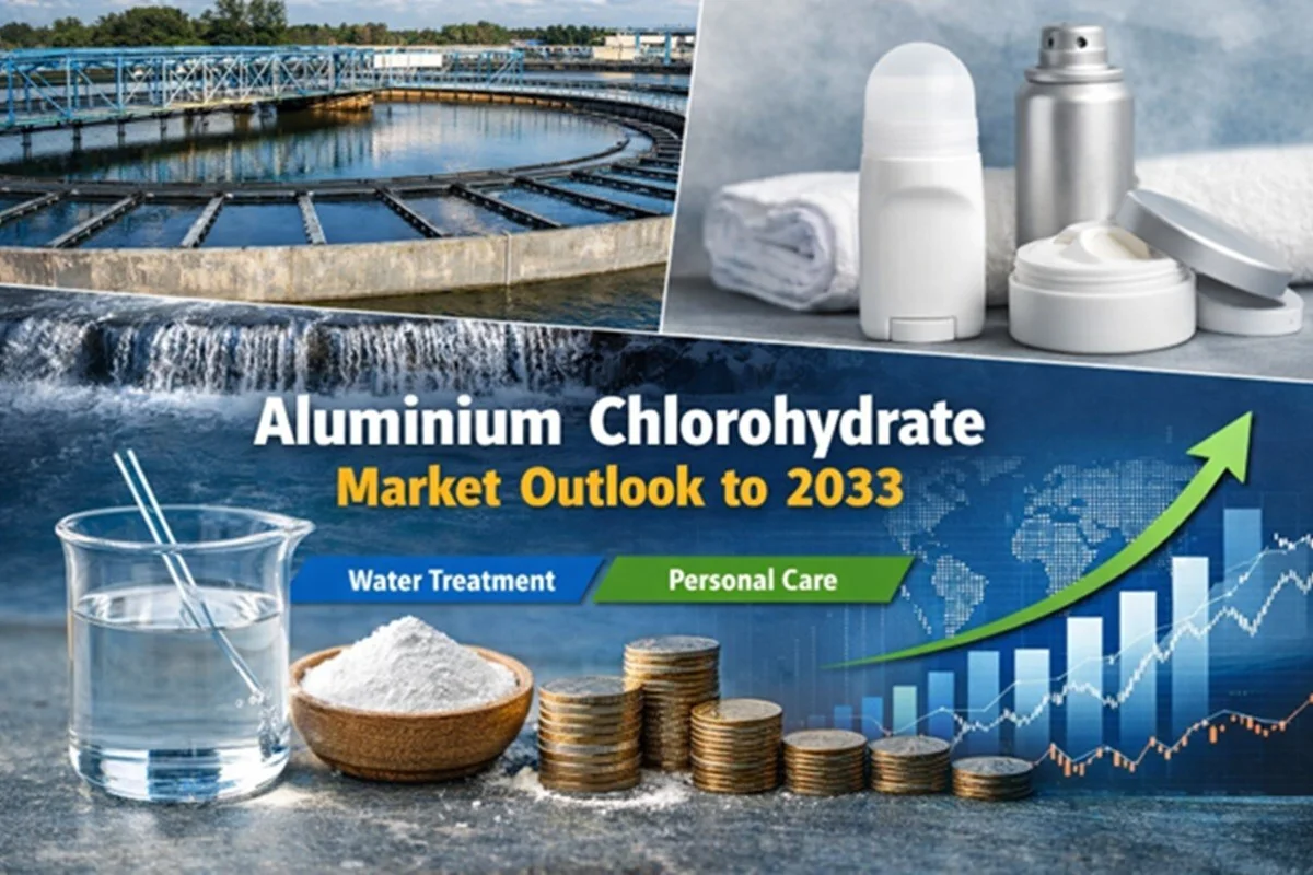 Aluminium chlorohydrate market outlook to 2033: Expanding water treatment needs and personal care demand driving industry growth