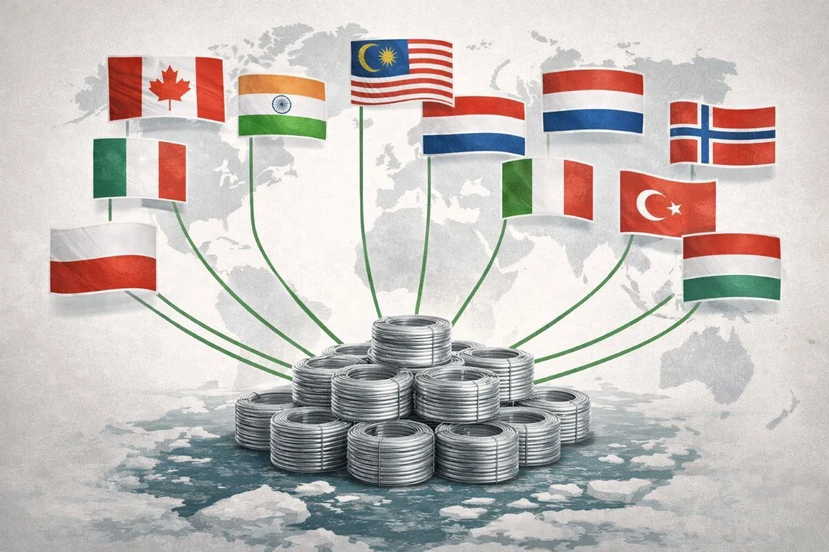 Aluminium wire trade report: 10 leading exporters in the global market