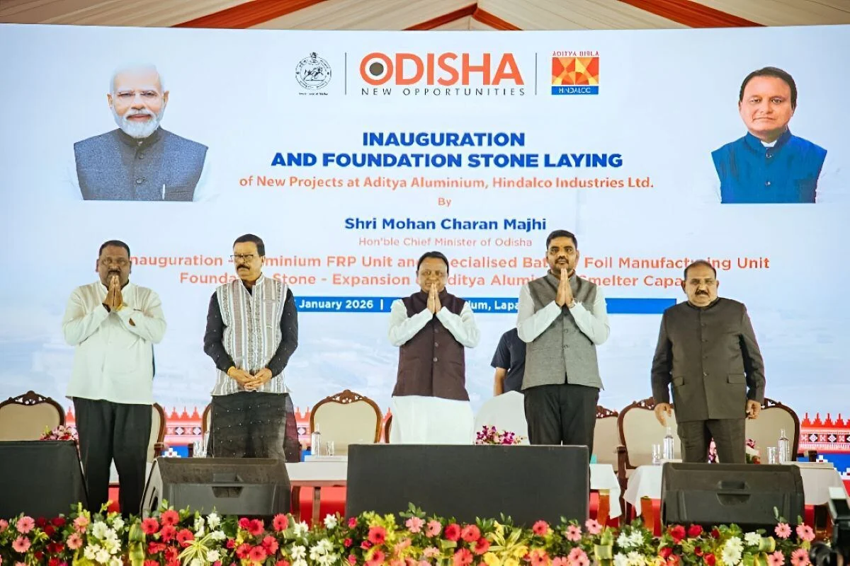 Odisha CM lays the foundation stone for India’s first-ever FRP aluminium foil unit