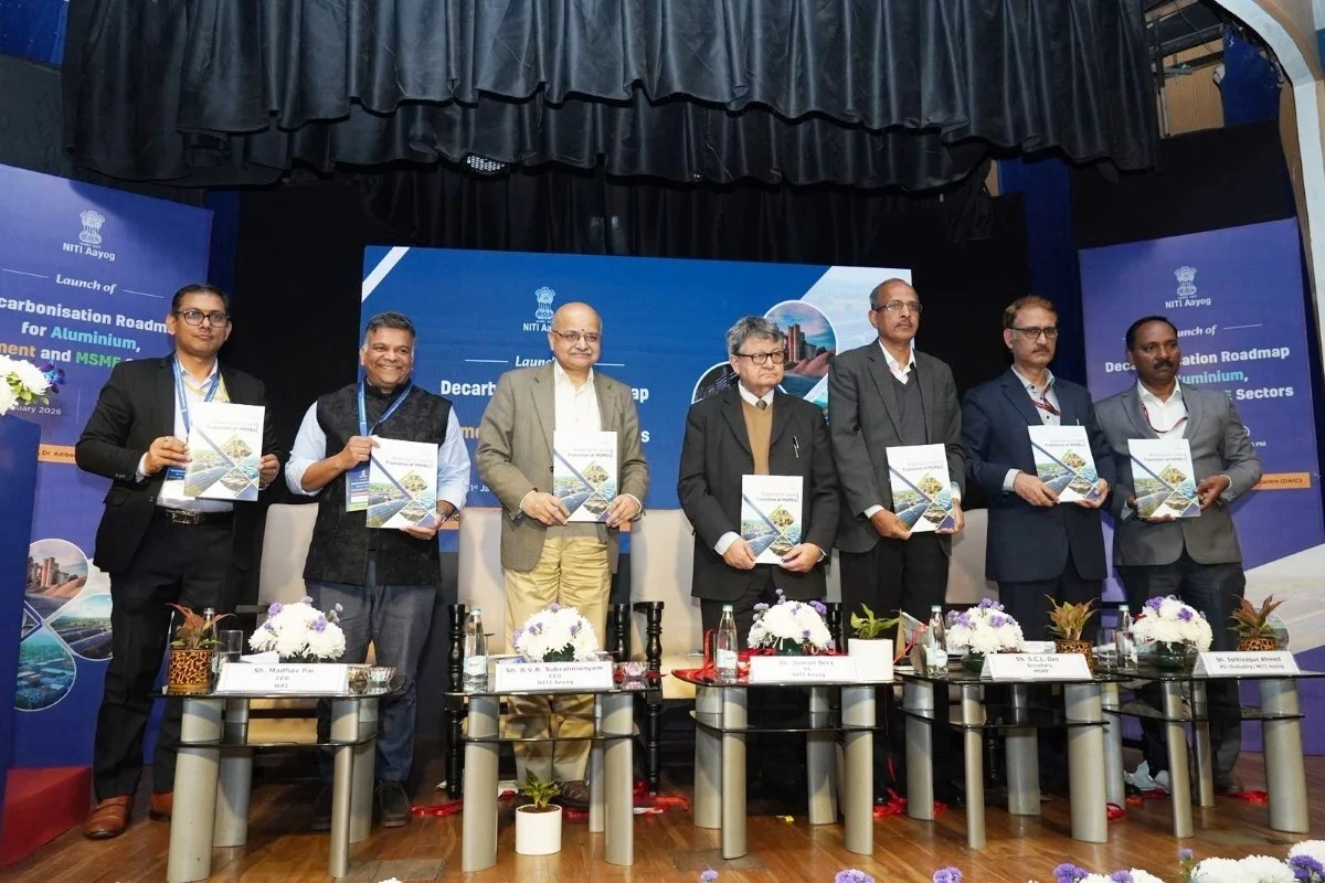 NITI Aayog charts India’s decarbonisation path for aluminium, cement and MSMEs