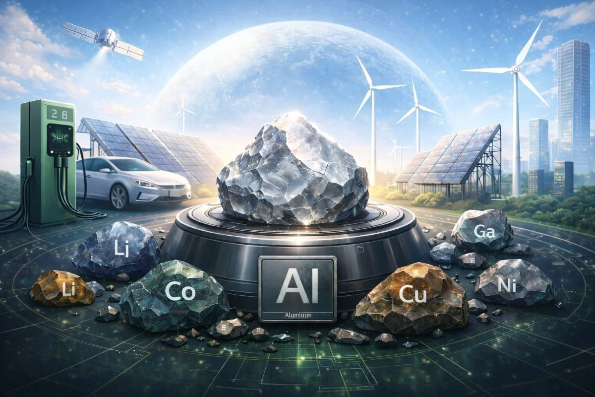 Essentiality of aluminium and other critical minerals in the metals age