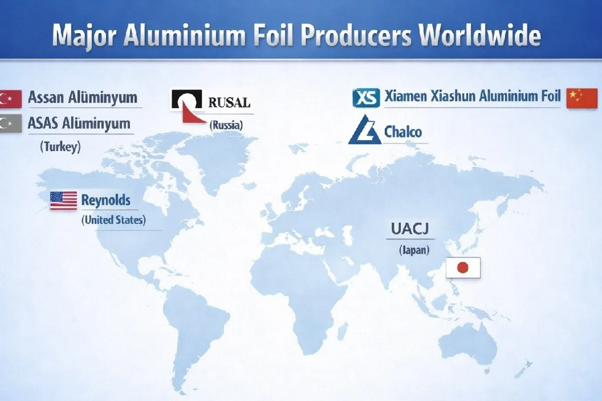 From Turkey to China: Which companies are leading global aluminium foil production?